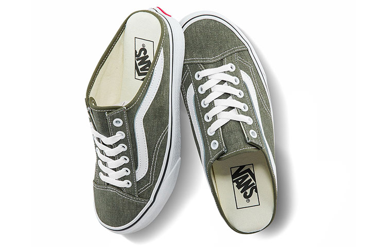 Shop Vans Style 36 Mule 'Hijau Zaitun Putih' VN0A7Q5Y50K