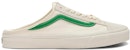Vans Style 36 Mule Low Tops Kasual Skateboarding Unisex Putih Hijau VN0A7Q5YRFX