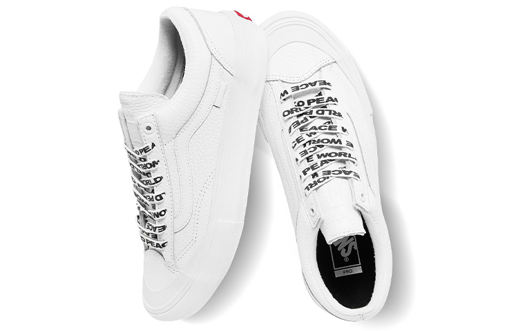 Order Vans Style 36 Pro 低幫 板鞋 男女同款 白色