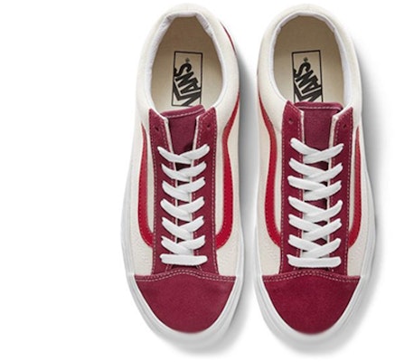 Vans 36 號風格復古運動鞋 '自行車紅' VN0A3DZ3VXZ Shop Vans 36 號風格復古運動鞋 '自行車紅' VN0A3DZ3VXZ