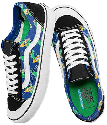 Vans 36号 SF '恐龙冲浪-真实蓝' VN0A3ZCJA5F Shop Vans 36号 SF '恐龙冲浪-真实蓝' VN0A3ZCJA5F