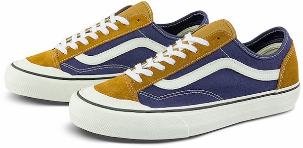 Vans Style 36 Kasut Skateboard Unisex Navy Blue Kuning Rendah Warna Kontras VN0A5HYRA0S Order Vans Style 36 Kasut Skateboard Unisex Navy Blue Kuning Rendah Warna Kontras VN0A5HYRA0S