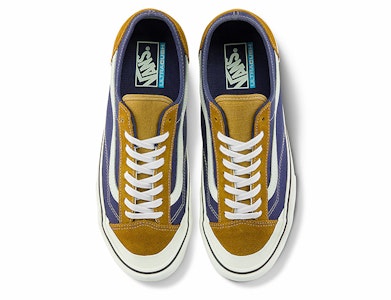 Vans Style 36 Kasut Skateboard Unisex Navy Blue Kuning Rendah Warna Kontras VN0A5HYRA0S Lookbook Vans Style 36 Kasut Skateboard Unisex Navy Blue Kuning Rendah Warna Kontras VN0A5HYRA0S