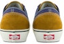 Shop Vans Style 36 Kasut Skateboard Unisex Navy Blue Kuning Rendah Warna Kontras VN0A5HYRA0S
