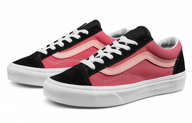 Vans Style 36 Vintage Sport 'Poinsettia' Merah Retro VN0A3DZ3TGV Lookbook Vans Style 36 Vintage Sport 'Poinsettia' Merah Retro VN0A3DZ3TGV
