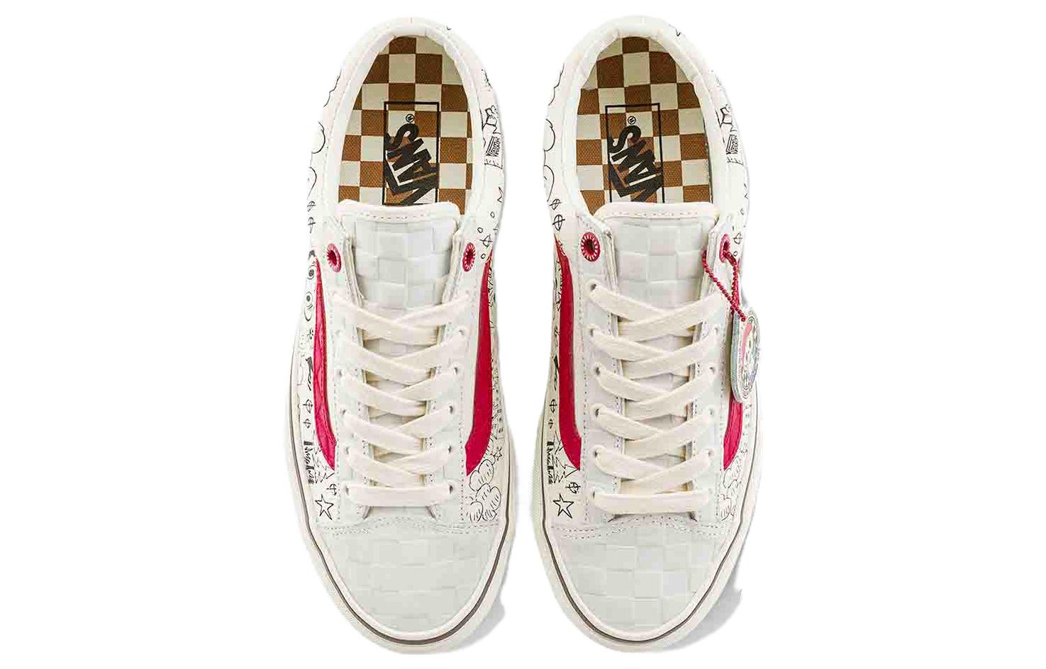 Lookbook Vans Gaya 36 x The Monsters 'Putih Merah' VN000CDECCZ