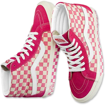 Vans Style 38 Checkerboard Pink/White VN0A38GF2U9 Lookbook Vans Style 38 Checkerboard Pink/White VN0A38GF2U9