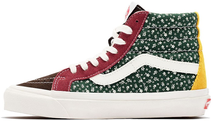 Vans Style 38 'ComfyCush High-Top Green Red' VN0A5KRT448 Buy Vans Style 38 'ComfyCush High-Top Green Red' VN0A5KRT448