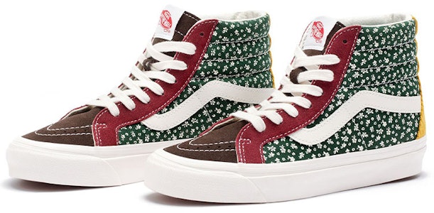 Vans Style 38 '舒适高帮绿红' VN0A5KRT448 Order Vans Style 38 '舒适高帮绿红' VN0A5KRT448