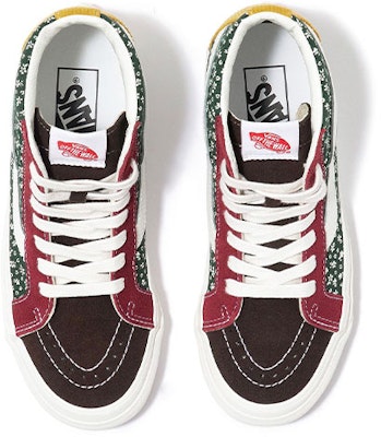 Vans Style 38 'ComfyCush High-Top Green Red' VN0A5KRT448 Lookbook Vans Style 38 'ComfyCush High-Top Green Red' VN0A5KRT448