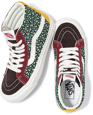 Vans Style 38 'ComfyCush High-Top Green Red' VN0A5KRT448 Shop Vans Style 38 'ComfyCush High-Top Green Red' VN0A5KRT448