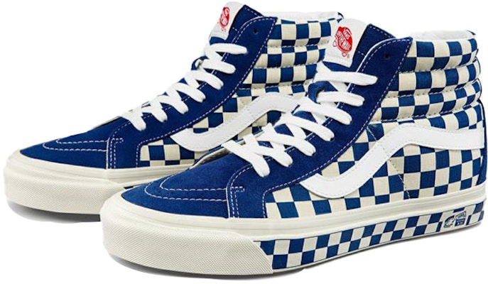 Vans Style 38 Checkerboard Blue/White VN0A38GF2U8 Order Vans Style 38 Checkerboard Blue/White VN0A38GF2U8