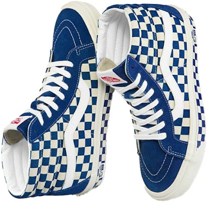 Vans Style 38 Checkerboard Blue/White VN0A38GF2U8 Lookbook Vans Style 38 Checkerboard Blue/White VN0A38GF2U8