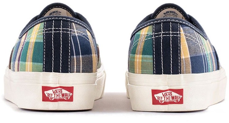 Vans Style 44 Low Tops Casual Skateboarding Shoes Unisex Yellow Green Blue Plaid 'Yellow Green Blue' VN0A5KX45TK Purchase Vans Style 44 Low Tops Casual Skateboarding Shoes Unisex Yellow Green Blue Plaid 'Yellow Green Blue' VN0A5KX45TK