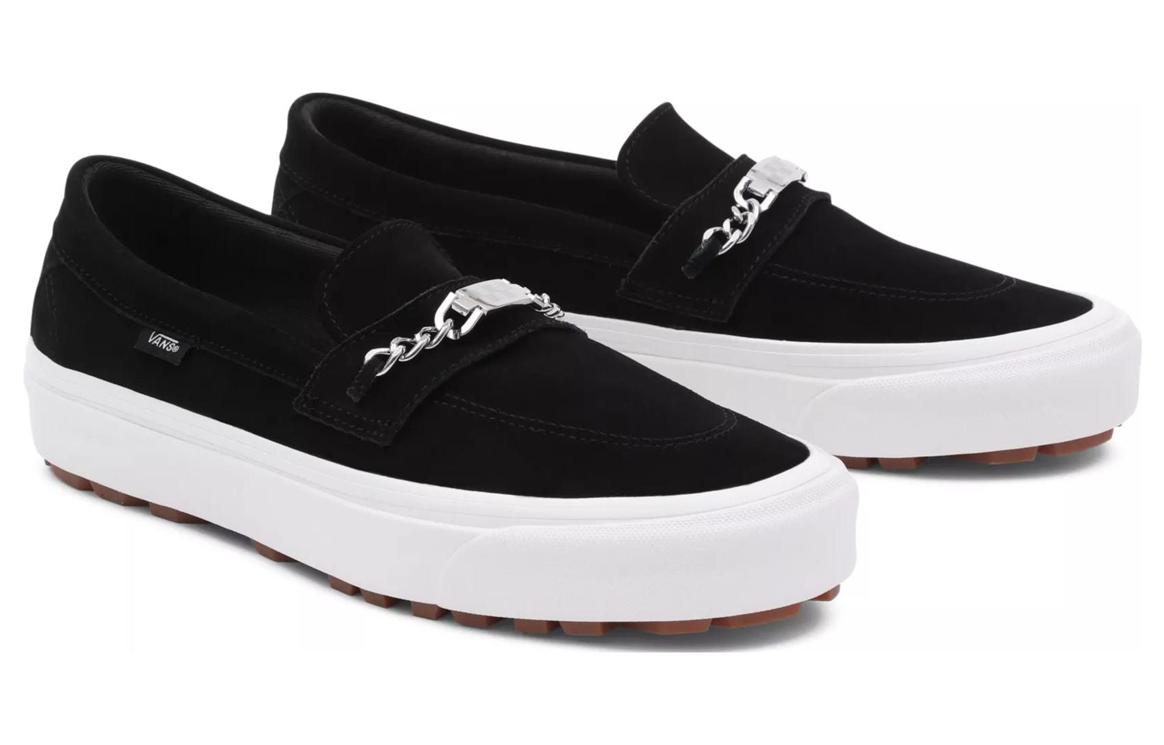 Lookbook Vans Style 53 DX 黑色银链便鞋 VN0A4P3MBM8