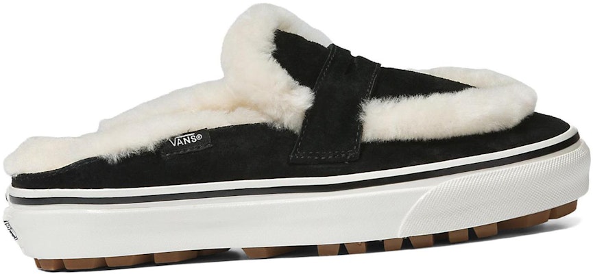 Vans Style 53 Shearling Mule DX 'Black White' VN0005U3BF5 Order Vans Style 53 Shearling Mule DX 'Black White' VN0005U3BF5