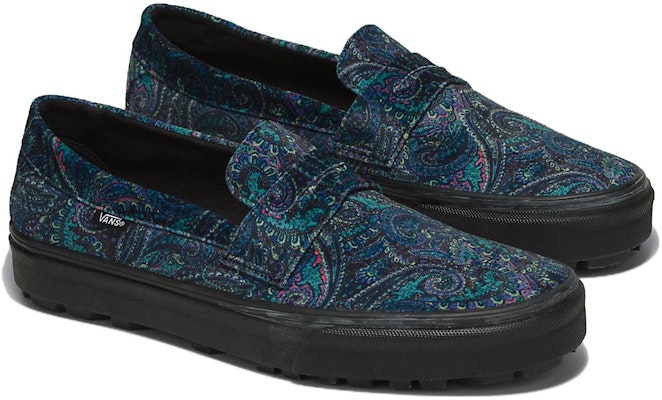 Vans Style 53 Velvet 'Blue' VN000CQPCX9 Lookbook Vans Style 53 Velvet 'Blue' VN000CQPCX9