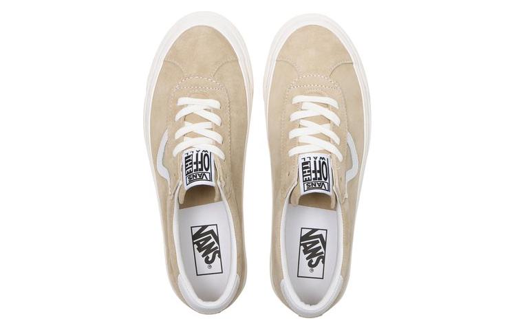 Shop Vans Style 73 DX '猪皮麂皮卡其白' 运动鞋 VN0A7Q5AKHK