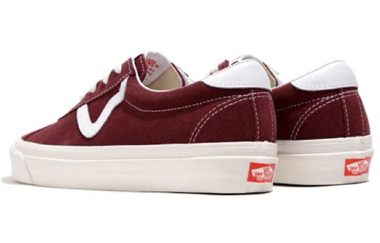 Shop Vans Style 73 DX Anaheim Factory OG 葡萄酒紅 男女合穿