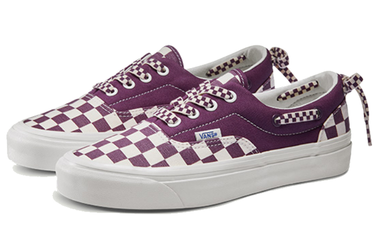 Lookbook Vans Style 95 Lacey DX 紫白格 棋盤格
