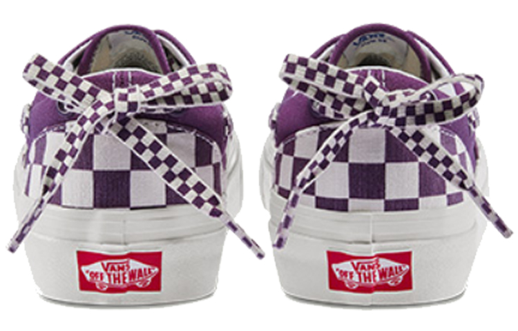 Shop Vans Style 95 Lacey DX 紫白格 棋盤格