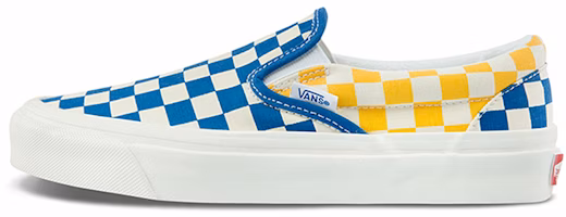 Vans Style 98 Checkboard Yellow Blue VN0A3JEX45U Vans Style 98 Checkboard Yellow Blue VN0A3JEX45U