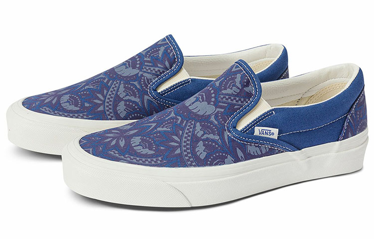 Vans Style 98 Low Tops Skateboarding Shoes Unisex Blue 圖 2