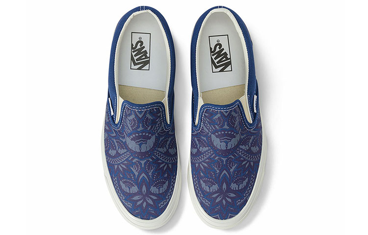 Lookbook Vans Style 98 時尚 低筒 滑板鞋 男女款 藍色