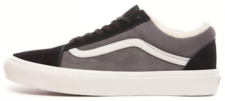 Vans Suede and Sherpa Old Skool 'Grey Black' VN0A38G1UPE Vans Suede and Sherpa Old Skool 'Grey Black' VN0A38G1UPE