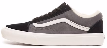 Vans Suede and Sherpa Old Skool 'Grey Black' VN0A38G1UPE Vans Suede and Sherpa Old Skool 'Grey Black' VN0A38G1UPE