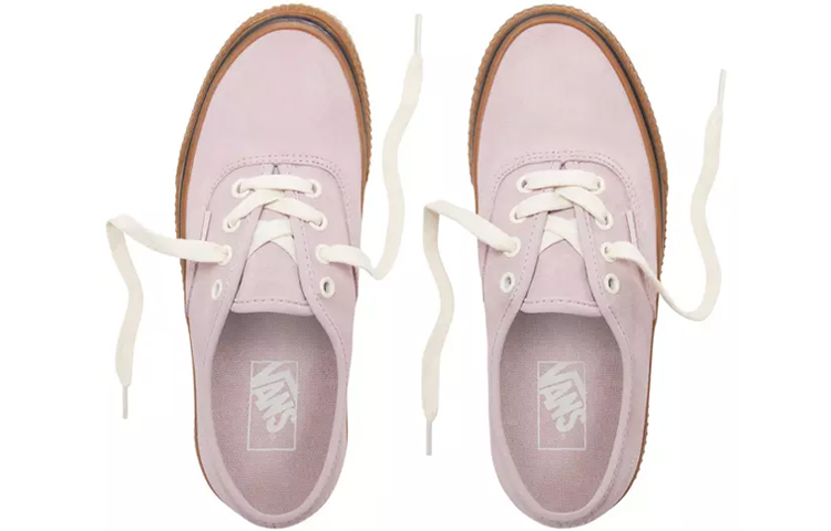 Shop Vans 麂皮经典款 '粉色褐色' VN0A38EMUKP