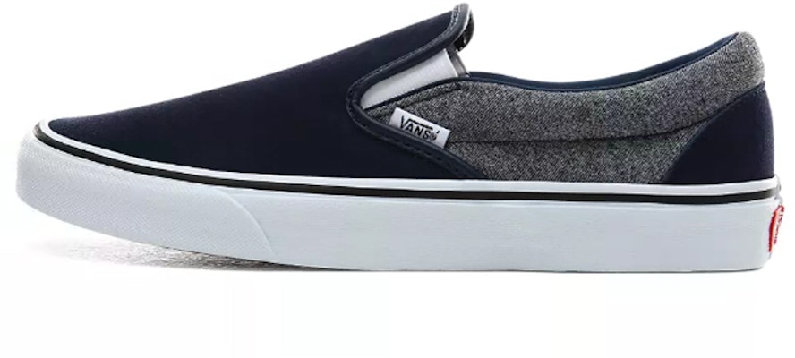 Vans Suede Classic Slip-On 'Negro Gris' VN0A4BV3V9E Buy Vans Suede Classic Slip-On 'Negro Gris' VN0A4BV3V9E