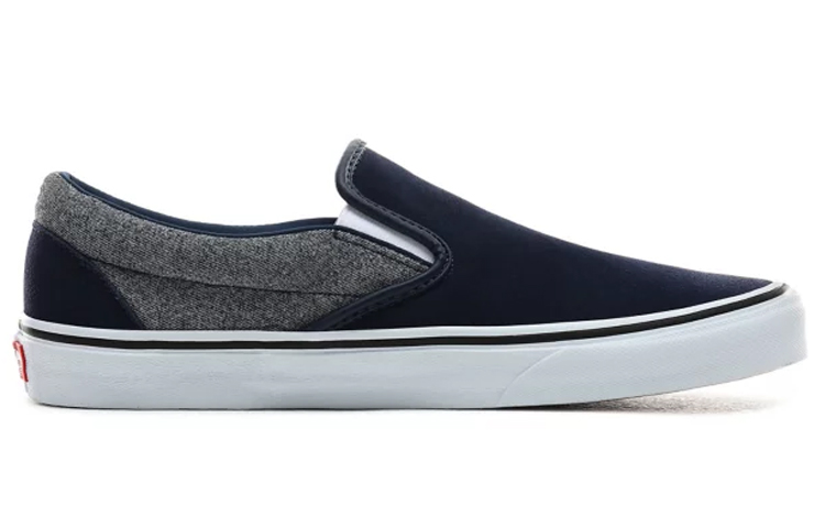 Vans Suede Classic Slip-On 'Black Gray' 圖 2
