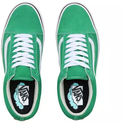Vans Suede Comfycush Old Skool 'Putih Hijau' VN0A3WMATFI Shop Vans Suede Comfycush Old Skool 'Putih Hijau' VN0A3WMATFI