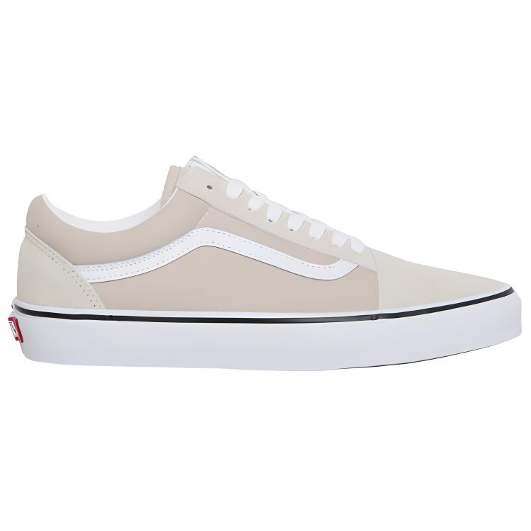 Order Vans Suede Comfycush Old Skool Oatmeal Krim Putih VN0A3WMA2QQ