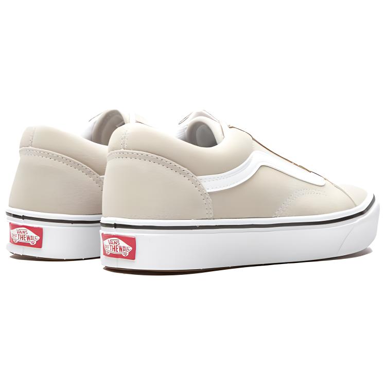 Shop Vans Suede Comfycush Old Skool Oatmeal Krim Putih VN0A3WMA2QQ