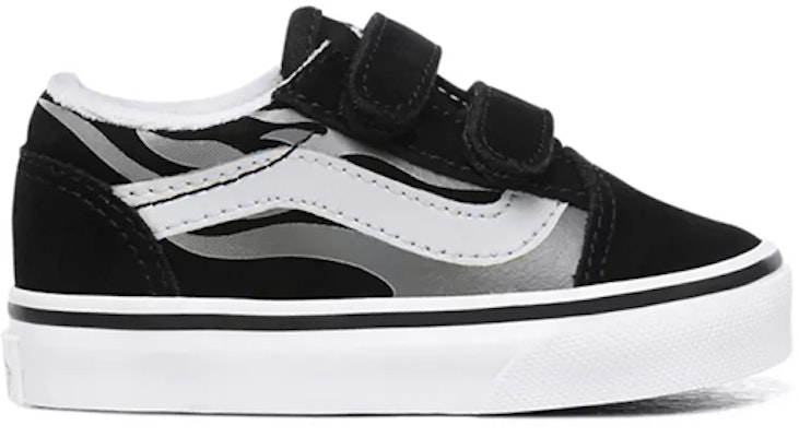 Vans Suede Flame Old Skool V 'Black Grey' VN0A38JNWKJ Order Vans Suede Flame Old Skool V 'Black Grey' VN0A38JNWKJ