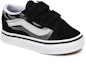 Shop Vans Suede Flame Old Skool V 'Hitam Kelabu' VN0A38JNWKJ