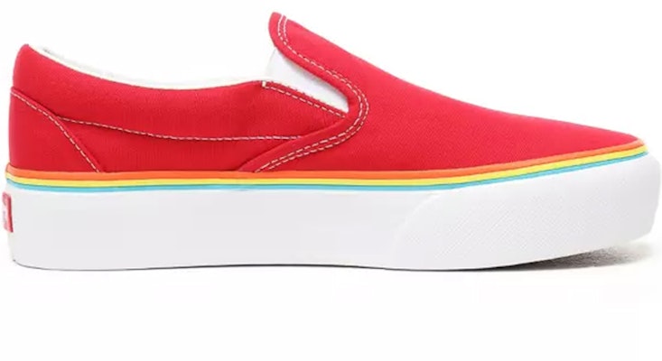 Vans Suede Outsole Classic Slip-on Platform Merah/Putih VN0A3JEZS1U Order Vans Suede Outsole Classic Slip-on Platform Merah/Putih VN0A3JEZS1U