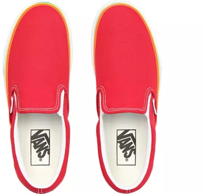 Vans Suede Outsole Classic Slip-on Platform Merah/Putih VN0A3JEZS1U Shop Vans Suede Outsole Classic Slip-on Platform Merah/Putih VN0A3JEZS1U