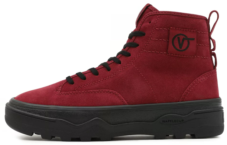Buy Vans Suede Sentry WC Chaussures Skate Unisexe Rouge/Noir Casual VN0A4P3KA64