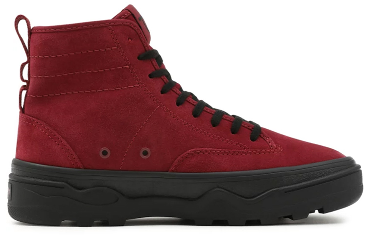 Order Vans Suede Sentry WC Chaussures Skate Unisexe Rouge/Noir Casual VN0A4P3KA64