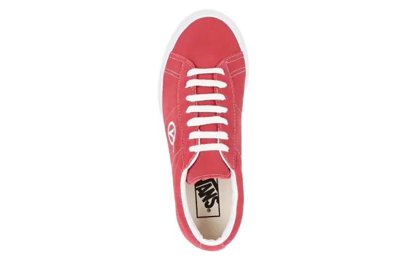 Shop Vans SID 麂皮 V logo 復古麂皮 休閒 低筒 板鞋 男女同款 磚橘色
