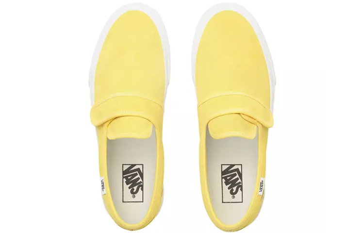 Shop Vans Slip-On Suede 47 V ''Giallo Bianco'' VN0A3WM4VSY