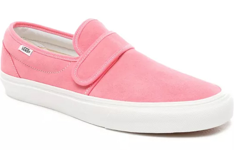Lookbook Vans Wildleder Slip-On 47 V Rosa/Weiß VN0A3WM4VSZ