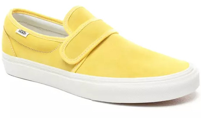 バンズ スエード スリッポン47 V イエロー/ホワイト VN0A3WM4VSY Lookbook バンズ スエード スリッポン47 V イエロー/ホワイト VN0A3WM4VSY