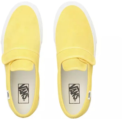 バンズ スエード スリッポン47 V イエロー/ホワイト VN0A3WM4VSY Shop バンズ スエード スリッポン47 V イエロー/ホワイト VN0A3WM4VSY