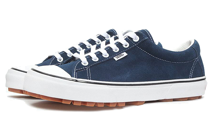 Lookbook Vans SUEDE STYLE 29 Schuhe Marineblau/Weiß VN0A3MVHXMN
