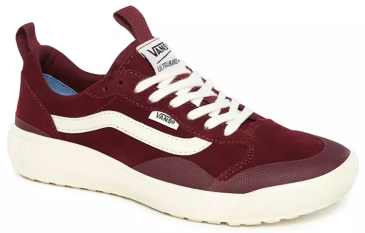 Lookbook Vans Suede Ultrarange Exo Se 'Merah Gelap Putih' VN0A4UWM26O