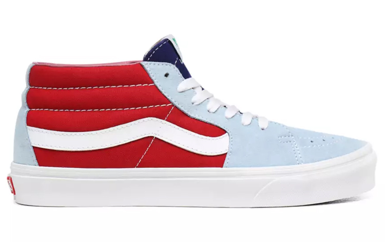 Order Vans Sunshine SK8-Mid Biru Merah Kuning VN0A3WM3WNY